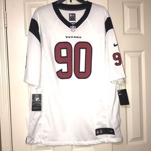 >NIKE TEXANS JERSEY NFL POPULAR JADEVEON CLOWNEY #90 FOOTBALL BRAND NEW WITH TAG